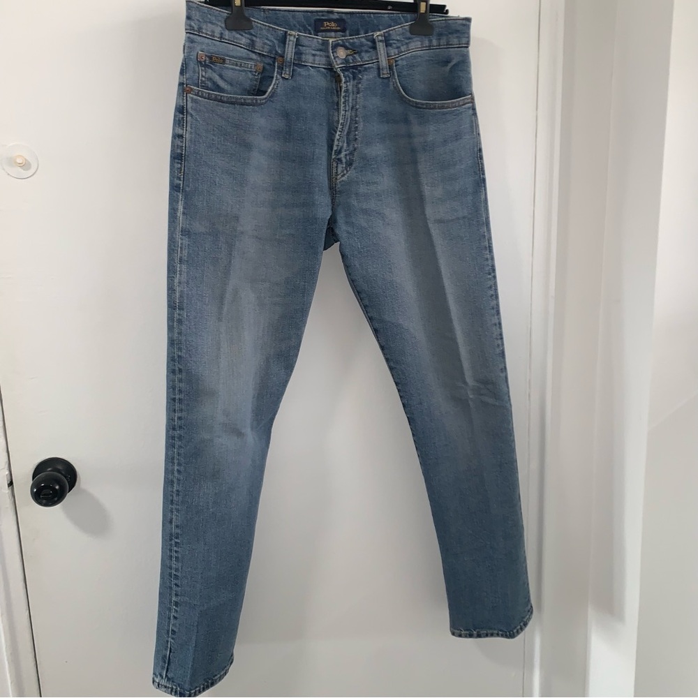 Polo Ralph Lauren “The Hampton Relaxed Straight” Men's Jeans Blue Denim Size 32
